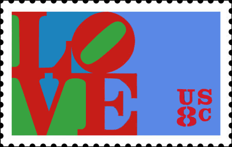 A Review of Classic Love-Themed USPS Stamps