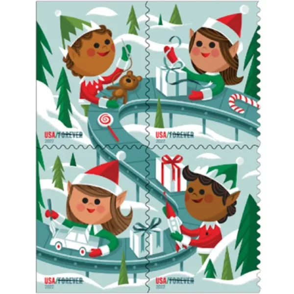 Holiday Elves Stamps Holiday Elves Stamps - Image 1