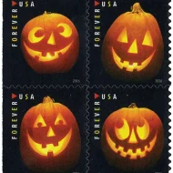 Jack-O'-Lanterns Stamps