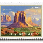 $8.95 Monument Valley Stamps