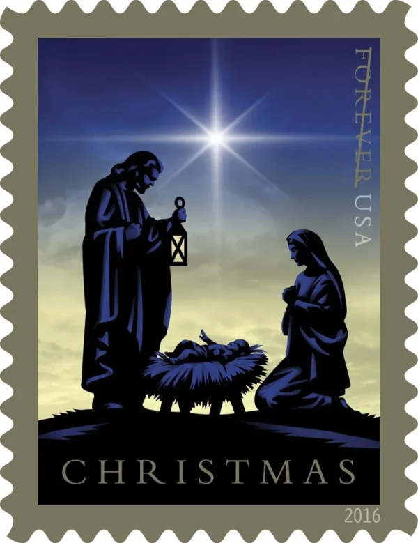 Traditional Christmas: Nativity Stamps - Image 1