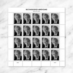 Elie Wiesel stamp