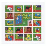 Goodnight Moon Framed Stamps