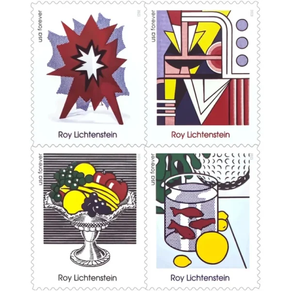 Roy Lichtenstein Stamps Roy Lichtenstein Stamps - Image 1