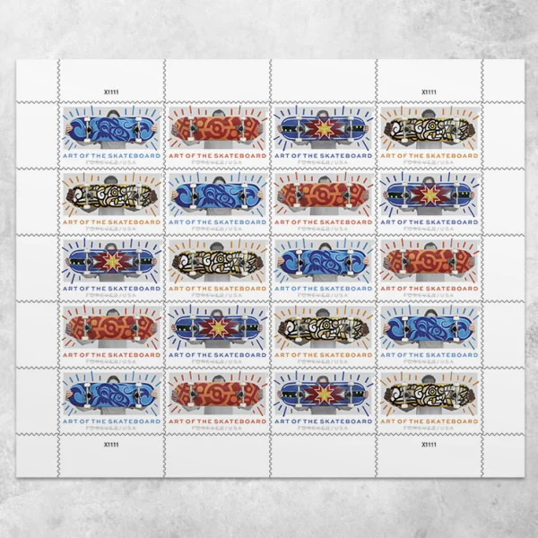 Art of the Skateboard Stamps Art of the Skateboard Stamps - Image 2
