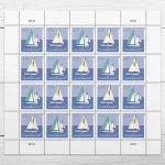 Sailboats Postcard Stamps - Image 2