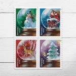Snow Globes Stamps - Image 2
