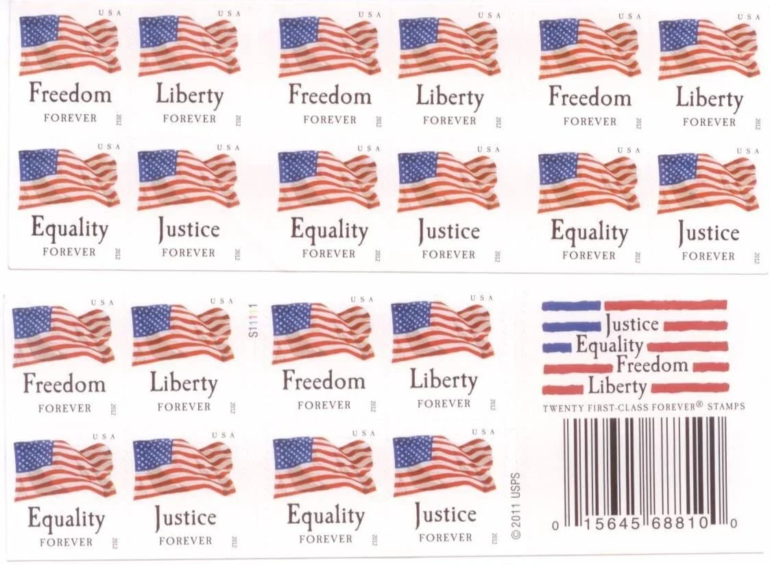 2012 Four Flags Forever Stamps 2012 Four Flags Forever Stamps - Image 2
