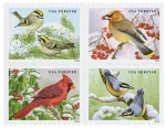 Songbirds in Snow Stamps - Image 2