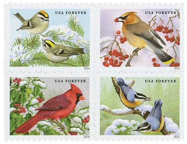 Songbirds in Snow Stamps Songbirds in Snow Stamps - Image 2