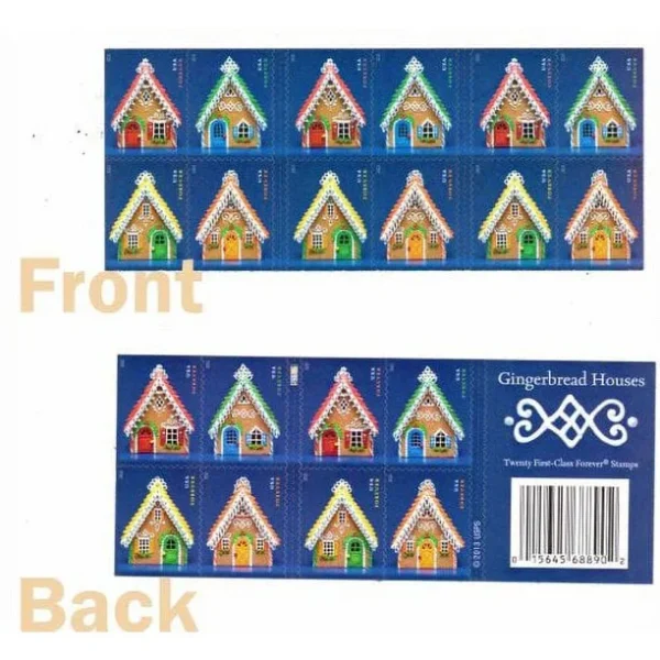 Contemporary Christmas: Gingerbread Houses Stamps Contemporary Christmas: Gingerbread Houses Stamps - Image 2