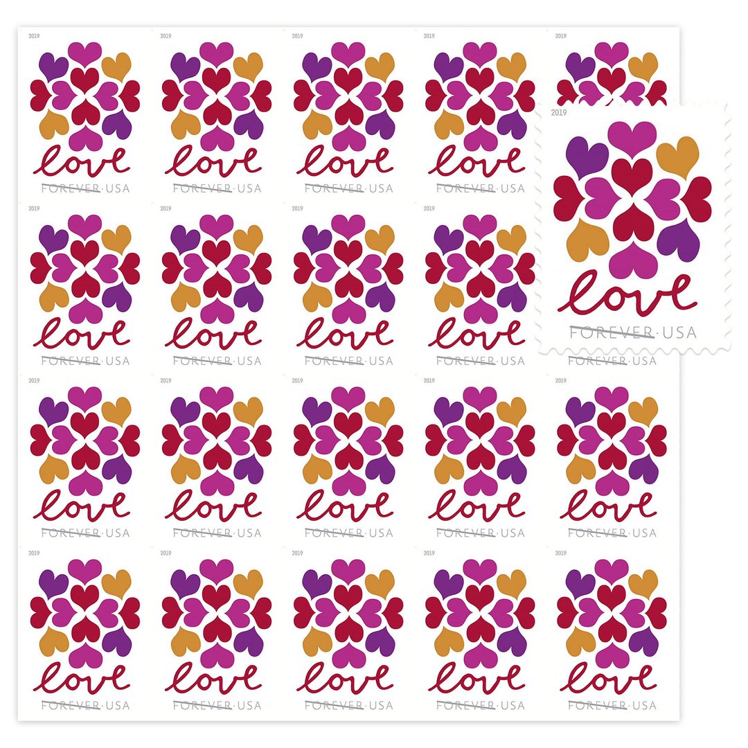 Hearts Blossom Stamps Hearts Blossom Stamps - Image 2