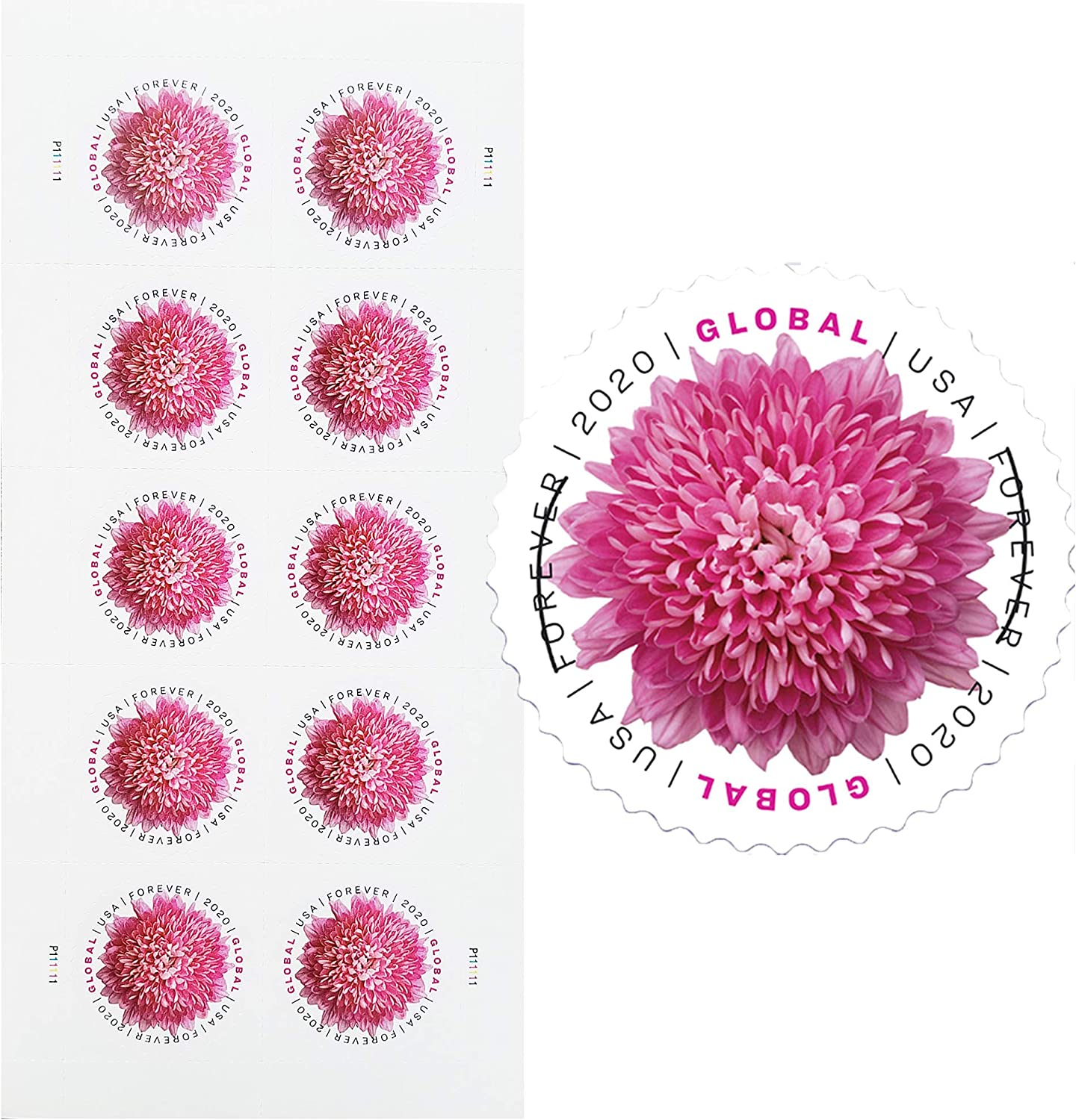 Global: Chrysanthemum Stamps Global: Chrysanthemum Stamps - Image 2