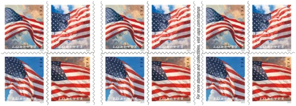 U.S. Flags 2024 Stamps - Image 4