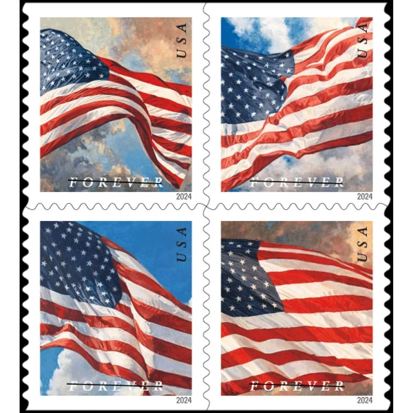 U.S. Flags 2024 Stamps - Image 1
