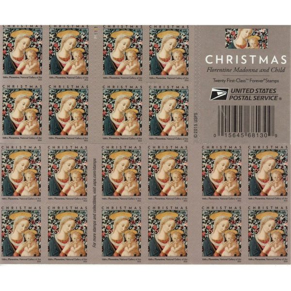 Florentine Madonna And Child Stamps Florentine Madonna And Child Stamps - Image 3