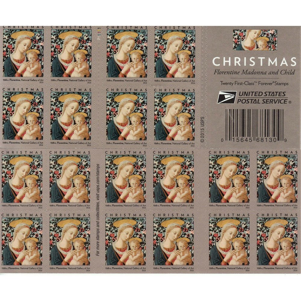 Florentine Madonna And Child Stamps Florentine Madonna And Child Stamps - Image 3
