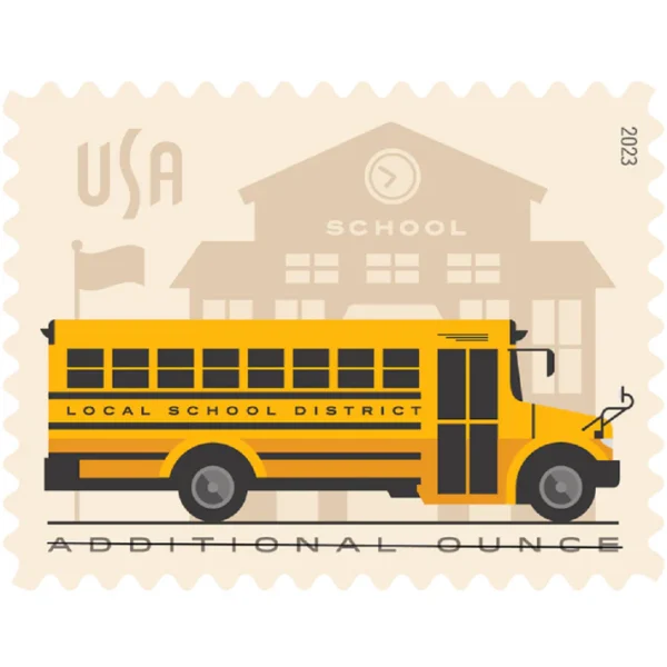 School Bus Stamps - Image 1