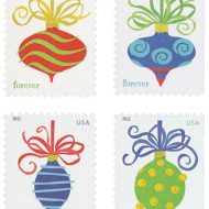 Holiday Baubles 2011 Stamps