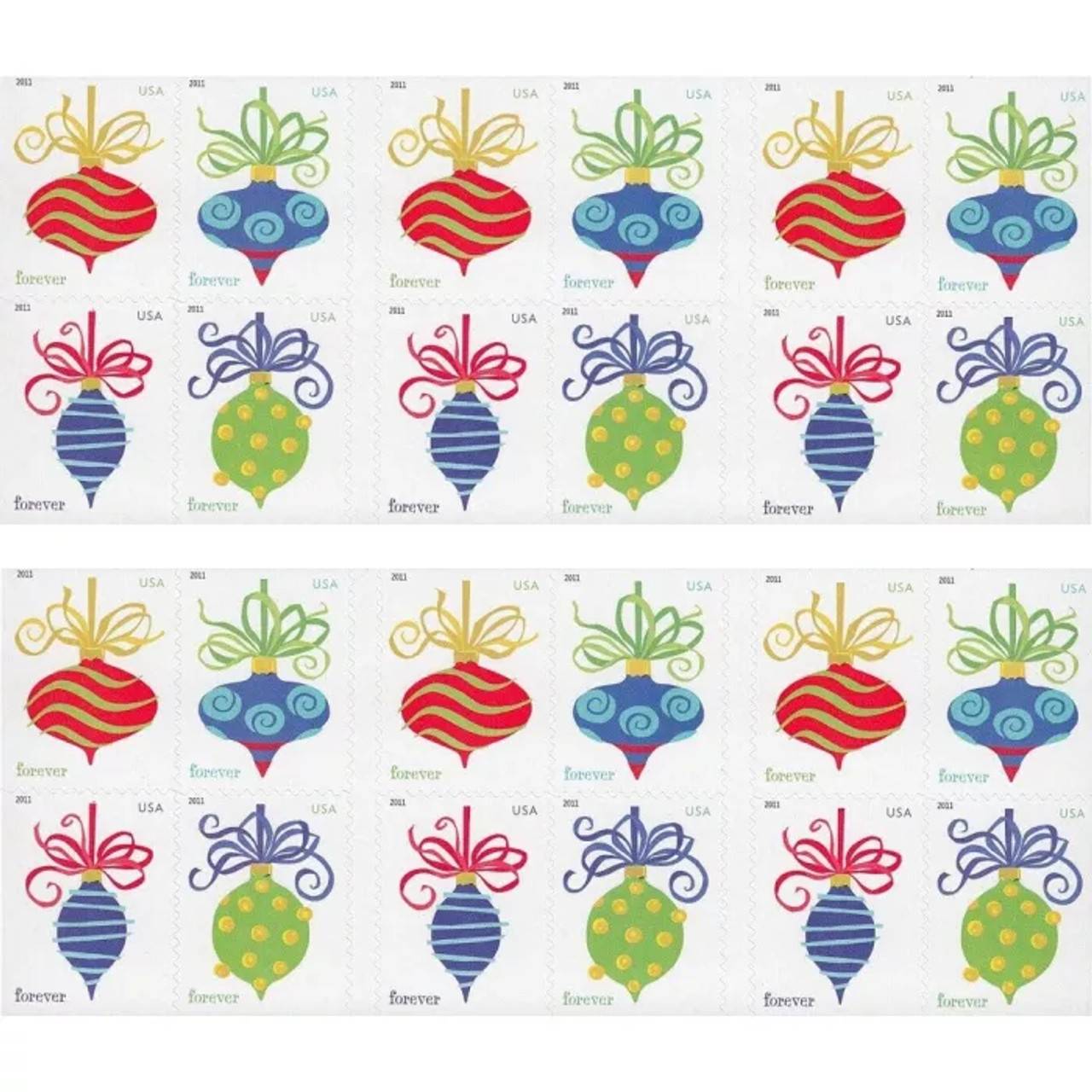 Holiday Baubles 2011 Stamps Holiday Baubles 2011 Stamps - Image 2