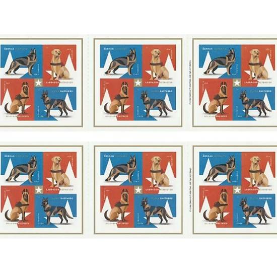Military Working Dogs 2019 Stamps Military Working Dogs 2019 Stamps - Image 2