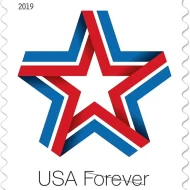 Star Ribbon 2019 Stamps