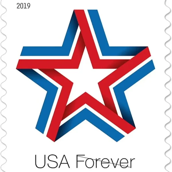 Star Ribbon 2019 Stamps Star Ribbon 2019 Stamps - Image 1