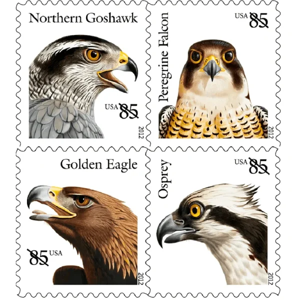 BIRDS OF PREY 2012 Postage Stamps BIRDS OF PREY 2012 Postage Stamps - Image 1