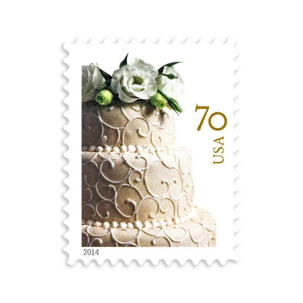 Wedding Cake 2014 Postage Stamps Wedding Cake 2014 Postage Stamps - Image 1