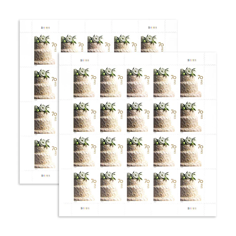 Wedding Cake 2014 Postage Stamps Wedding Cake 2014 Postage Stamps - Image 3