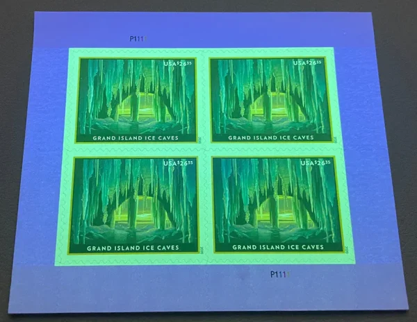 2020 Grand Island Ice Cave Express Priority Stamps 2020 Grand Island Ice Cave Express Priority Stamps - Image 2