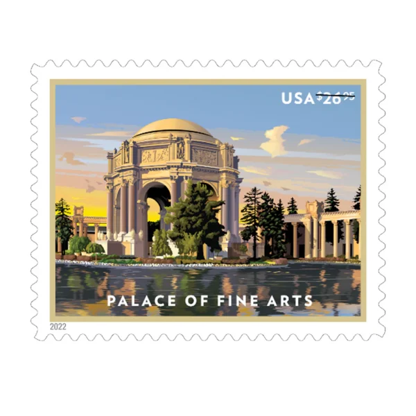 Palace of Fine Arts Stamp - Image 1