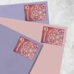 $10 Floral Geometry Stamps - Image 2