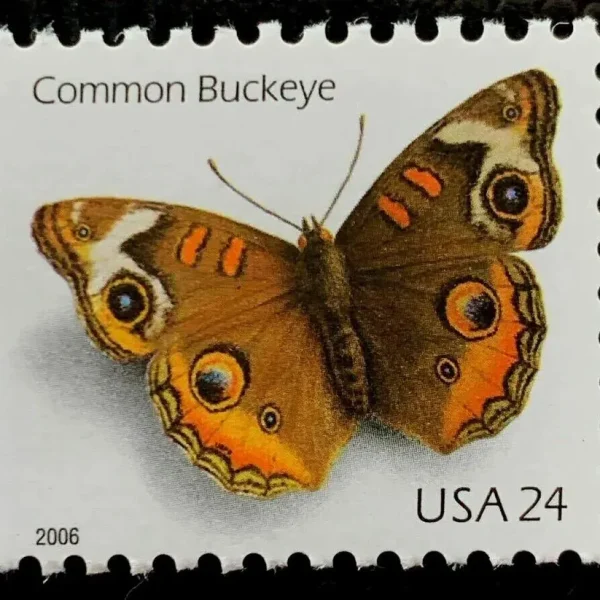 2006 Common Buckeye Butterfly Stamps 2006 Common Buckeye Butterfly Stamps - Image 1