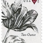 2015 Imperforate Vintage Rose Stamps