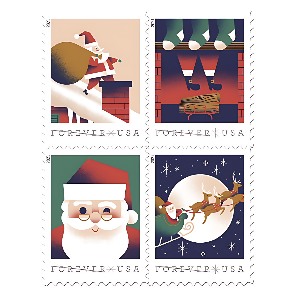 A Visit From St.Nick Stamps A Visit From St.Nick Stamps - Image 2