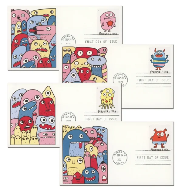Message Monsters Stamps Message Monsters Stamps - Image 4