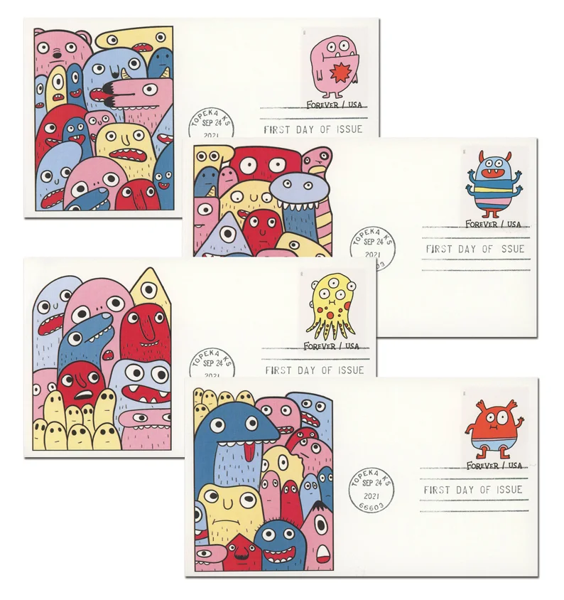 Message Monsters Stamps Message Monsters Stamps - Image 4
