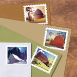 Barns Postcard Stamps - Image 3