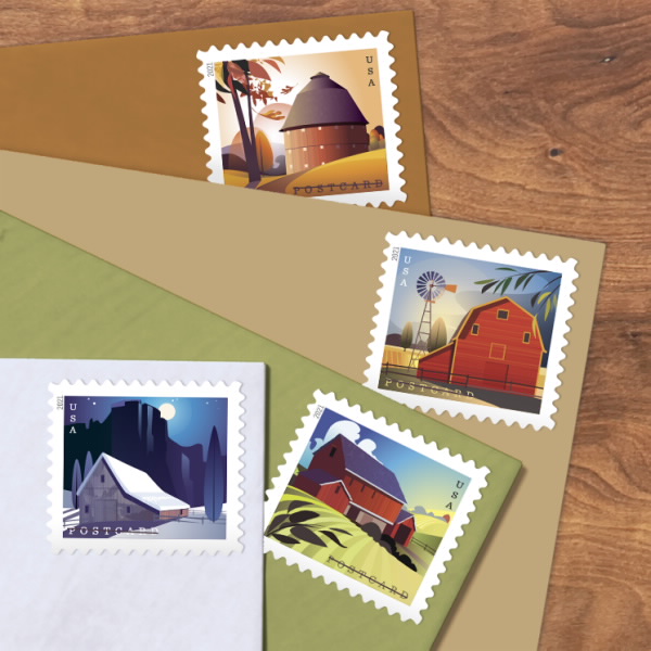Barns Postcard Stamps Barns Postcard Stamps - Image 3