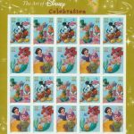 2005 The Art of Disney Stamps