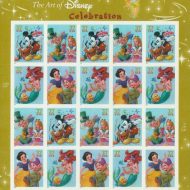 2005 The Art of Disney Stamps