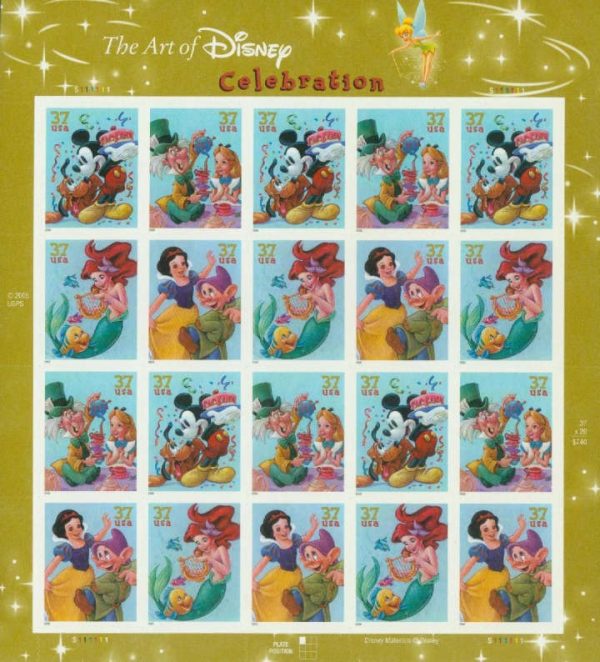 2005 The Art of Disney Stamps 2005 The Art of Disney Stamps - Image 1