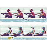 2022 Women's Rowing Stamps