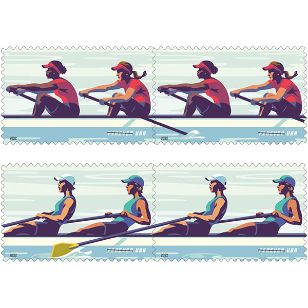 2022 Women's Rowing Stamps 2022 Women's Rowing Stamps - Image 1