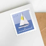 Sailboats Postcard Stamps - Image 4