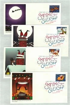 Santa and Sleigh stamps Santa and Sleigh stamps - Image 4