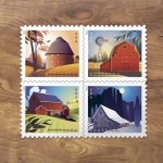 Barns Postcard Stamps - Image 2