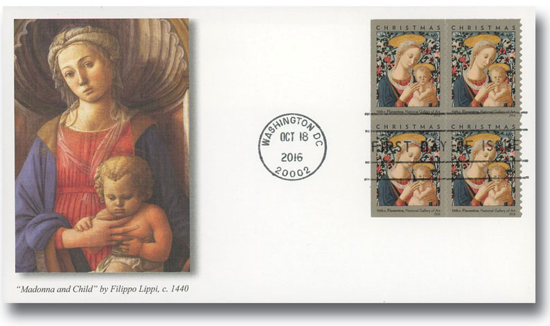 Florentine Madonna And Child Stamps Florentine Madonna And Child Stamps - Image 4