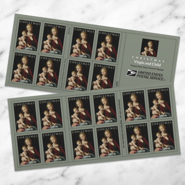 Virgin and Child Stamps Virgin and Child Stamps - Image 2